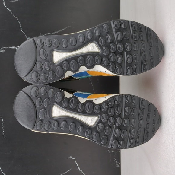 Lucky Step Women's Wedge Platform Sneaker Red/White/Multi-Color sz 7 - Picture 11 of 13